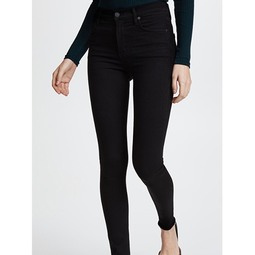Citizens of Humanity black rocket skinny jeans